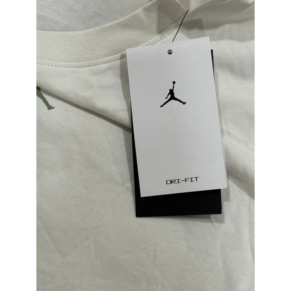 Jordan‎ Dri-Fit Oversized Cropped Tank Top White Sleeveless Small